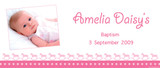 Personalised Baptism Banners